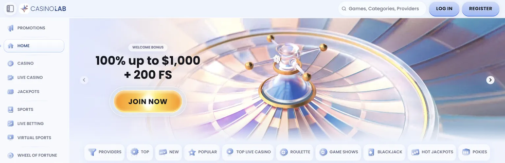 casinolab Gameplay